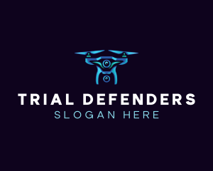 Aerial Photography Drone logo design