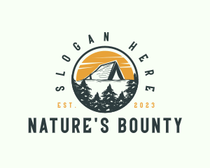 Camping Nature Trip logo design