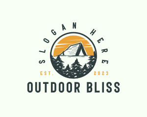 Camping Nature Trip logo design