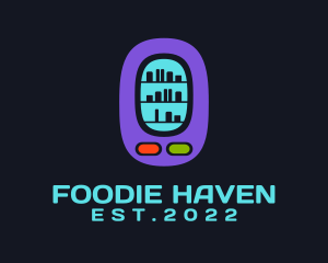 Food Vending Machine logo design