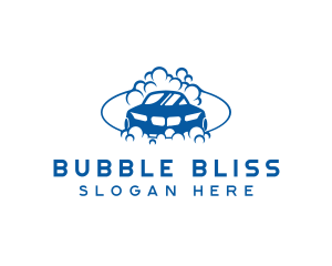 Car Wash Bubble logo