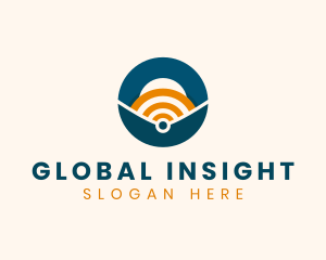 Online Internet Signal Logo