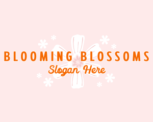 Pastel Flower Boutique logo design