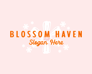 Pastel Flower Boutique logo design