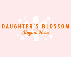 Pastel Flower Boutique logo design