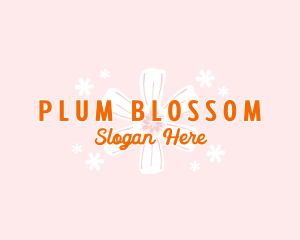 Pastel Flower Boutique logo design