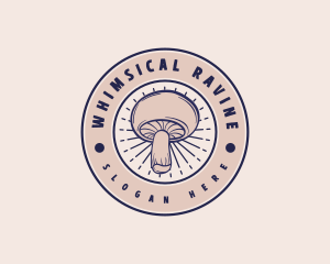 Mushroom Garden Farm logo design