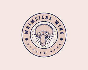 Mushroom Garden Farm logo design