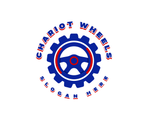 Steering Wheel Gear logo design