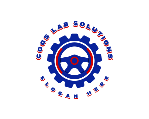 Steering Wheel Gear logo design