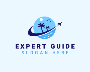 Island Travel Planet logo design