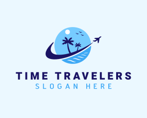 Island Travel Planet logo design