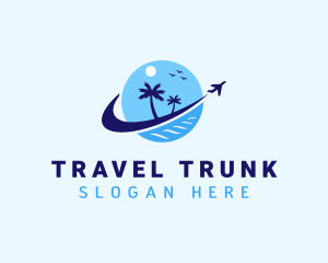 Island Travel Planet logo design