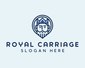 Royal King Crown logo design