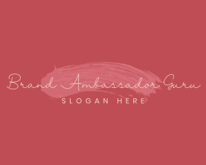 Elegant Feminine Makeup logo design