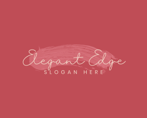 Elegant Feminine Makeup logo design