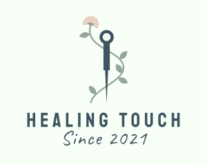 Flower Acupuncture Needle logo