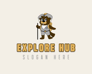 Beaver Explorer Adventure logo design