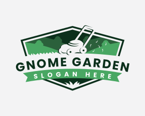 Gardening Lawn Mower logo design