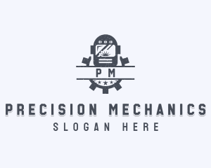 Mechanical Industrial Welding  logo design