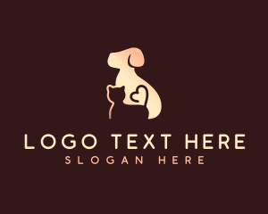 Pet Dog Cat Animal logo