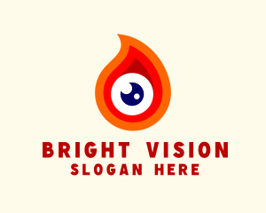 Fire Eye Vision logo design