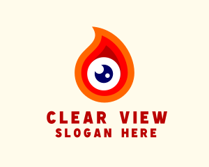 Fire Eye Vision logo design