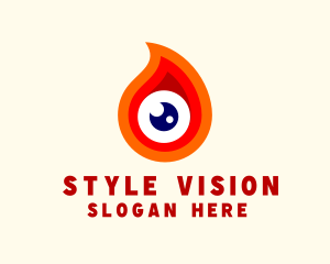 Fire Eye Vision logo design