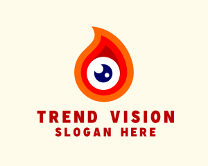 Fire Eye Vision logo design