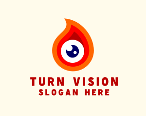 Fire Eye Vision logo design