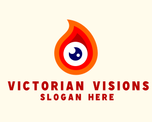 Fire Eye Vision logo design