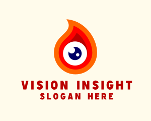 Fire Eye Vision logo design