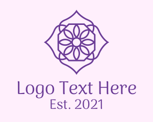 Purple Flower Petals  logo
