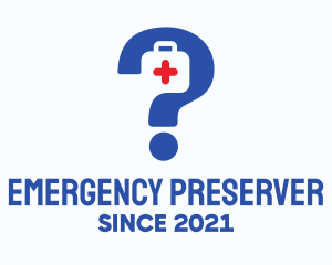 Emergency Kit Question logo design