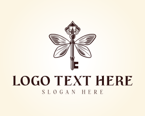 Ornate Butterfly Wings Key logo