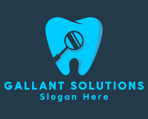 Tooth Dental Checkup Logo