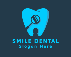 Tooth Dental Checkup logo design