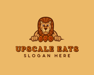 Lion Kebab Dining logo design