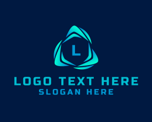 Tech Professional Letter logo