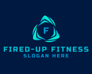 Tech Professional Letter logo