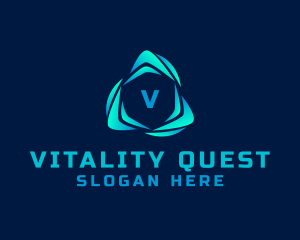Tech Professional Letter logo
