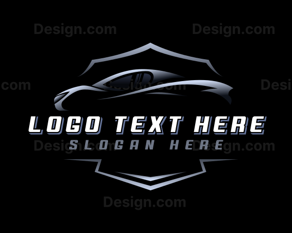 Sports Car Vehicle Logo