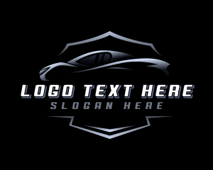 Sports Car Vehicle Logo