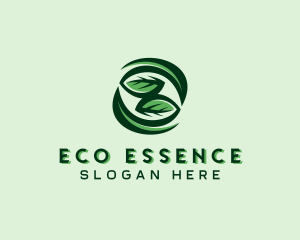 Eco Leaf Organic Spa logo design