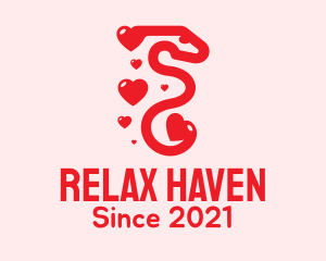 Red Snake Heart logo
