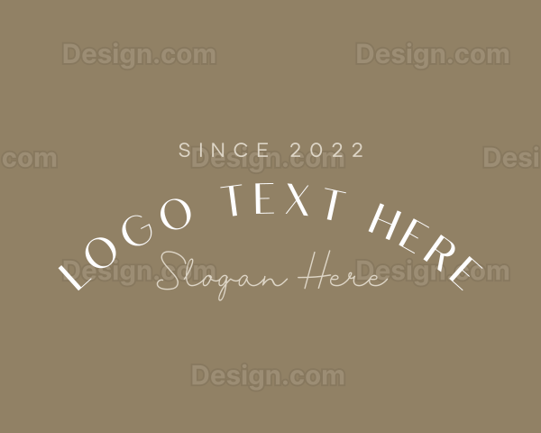 Elegant Wordmark Business Logo