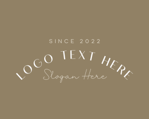 Elegant Wordmark Business logo