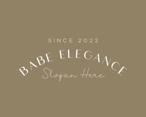 Elegant Wordmark Business logo design