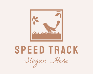 Sparrow Bird Aviary  Logo