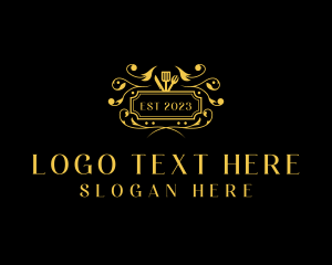 Fine Dining Buffet Restaurant Logo